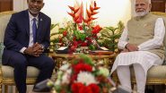 Business News | India Extends Financial Support to Maldives Via Rollover of USD 50 Million Treasury Bill