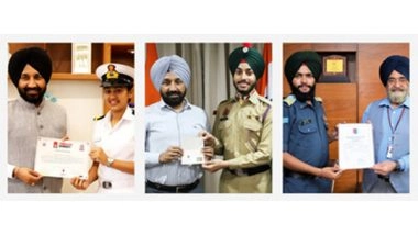 Business News | Chandigarh University Offers Financial Support to Wards of Defence Personnel with AFEWS Scholarship