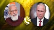 World News | Russian President Putin to Visit India Following PM Modi's Invitation During Bilateral Talks