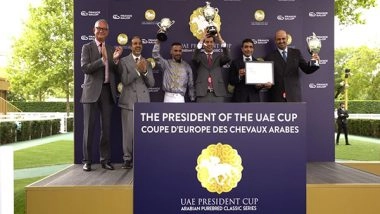 World News | UAE President's Cup Lights Up European Stage: Luwsail Claims Gr1 Title at ParisLongchamp