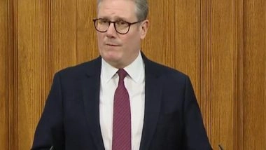 World News | UK Police Conduct Investigation After Fire Erupts at Keir Starmer's London House