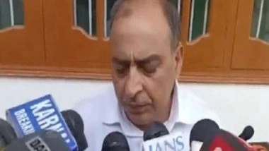 India News | Rajesh Narwal, Father of Pahalgam Attack Victim Lieutenant Vinay Hails PM Modi's Address to Nation Following Operation Sindoor