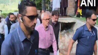 India News | J-K: Chief Minister Omar Abdullah Visits Pakistani Shelling-affected Area in Kupwara
