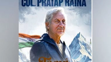 Entertainment News | 'Tanvi The Great': Anupam Kher to Play Col. Pratap Raina, Shares Charcater Poster from Film