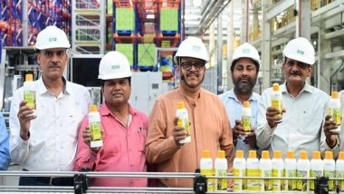 Business News | IFFCO Begins Commercial Production of Nano DAP Liquid Plant in UP's Aonla and Phulpur