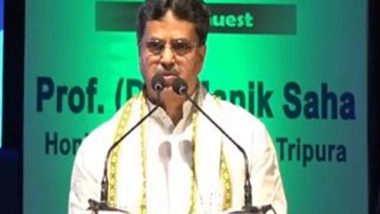 India News | Tripura CM Saha Distributes Appointment Letter to 975 Newly Recruited Police Constables