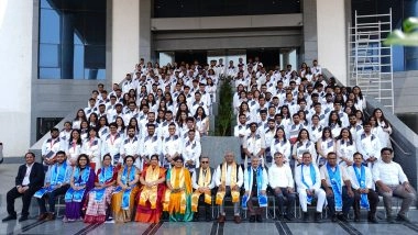 Business News | SVKMs Narsee Monjee Institute of Management Studies Hyderabad School of Business Hosted Convocation
