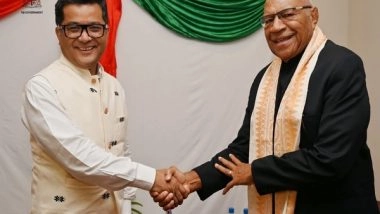 World News | MoS Margherita Discusses Bilateral Ties with New Zealand Dy PM Winston Peters