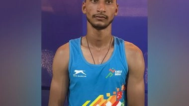 Sports News | KIYG 2025 Day 10: UP's Kadir Khan Breaks 400m Record; Tushar Chaudhary Sets Snatch Record in Weightlifting