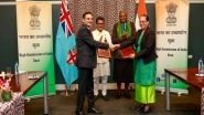 World News | MoS Margherita Oversees Signing of MoU on Recognition of the Indian Pharmacopoeia with Fiji