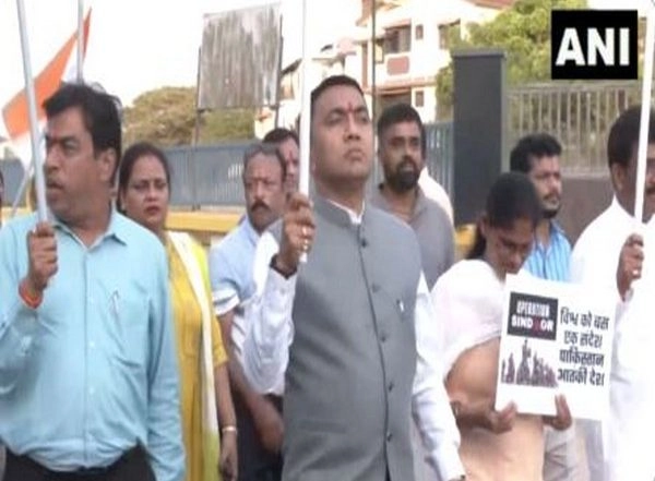 India News | Goa CM Pramod Sawant Leads 'Tiranga Yatra' in Honour of Armed Forces Following 'Operation Sindoor' Success