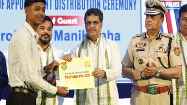 India News | State's Crime Rate Falls by 19.4 Per Cent in 2024: Tripura CM Manik Saha