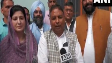 India News | J-K BJP Chief Sat Sharma Meets Families of Cross-border Shelling Victims