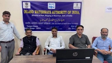 India News | IWAI Sets Up Its New Office in Srinagar, Launches Initiatives to Develop River Navigation Infrastructure in J-K