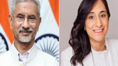 World News | EAM Jaishankar Congratulates Anita Anand on Appointment as Canada's Foreign Minister