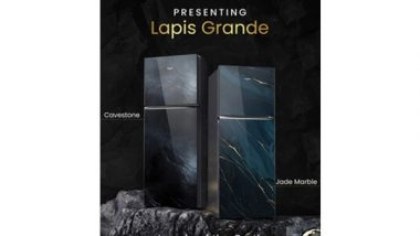 Business News | Whirlpool Unveils Lapis Grande - Premium Range of Glass Door Refrigerators: Redefining Modern Home Refrigeration Through Nature-Inspired Design