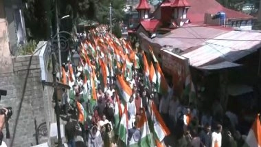 India News | Himachal BJP Hold Tiranga Yatra in Shimla to Honour Armed Forces' Valour Following 'Operation Sindoor'