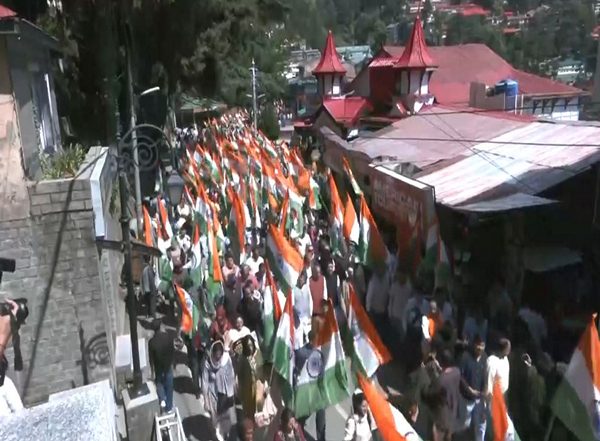 India News | Himachal BJP Hold Tiranga Yatra in Shimla to Honour Armed Forces' Valour Following 'Operation Sindoor'