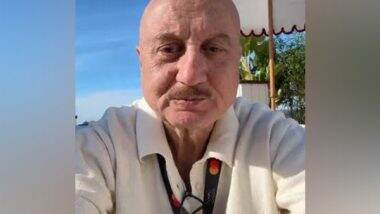 Entertainment News | Anupam Kher Shares Bts Glimpse Ahead of 'Tanvi The Grea't Screening at Cannes 2025