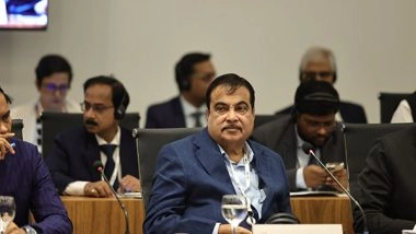 World News | Nitin Gadkari Represents India at BRICS Meet, Highlights PM Modi Govt's Flagship Transport Initiatives