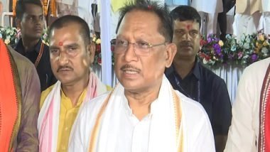 India News | Chhattisgarh CM Vishnu Deo Sai Participates in Tiranga Yatra in Raipur