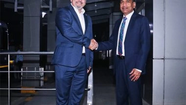 World News | Honduran Foreign Minister Enrique Reina Arrives in Delhi for Embassy Inauguration