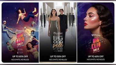 Business News | No Limits, No Rules: Tata CLiQ Fashion, Tata CLiQ Luxury, and Tata CLiQ Palette Announce The Big CLiQ Sale