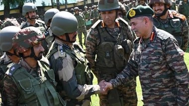 India News | COAS Upenda Dwivedi Visits Forward Locations of Dagger Division; Commends Troops for Valour During Op Sindoor