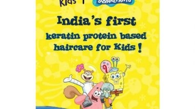 Business News | KT Professional and JioStar Launch India's First Paediatric-Approved Haircare Range for Kids Featuring SpongeBob SquarePants