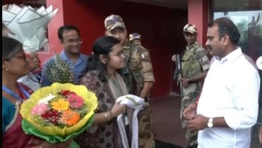 India News | Union Minister L Murugan Arrived in Agartala for an Official Visit