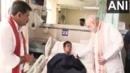 India News | Home Minister Amit Shah Visits AIIMS to Meet Soldiers Injured in Recent Naxal Encounter