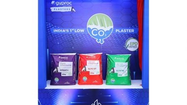 Business News | Saint-Gobain Gyproc India Unveils India's First and Only EPD on Low Carbon Plaster