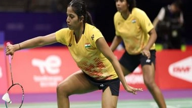 Sports News |  Treesa Jolly, Gayatri Gopichand, Malvika Bansod, Unnati Hooda Fell Short in the Second Round, Bringing India's Campaign to an End in Thailand Open 2025