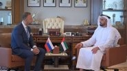 World News | Saif Bin Zayed Meets Slovak Interior Minister