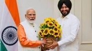 India News | Union Minister Ravneet Singh Bittu Meets PM Narendra Modi, Discusses Various Issues