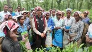 India News | Assam: Union Minister Shivraj Singh Chouhan Visits Hatikhulli Tea Estate