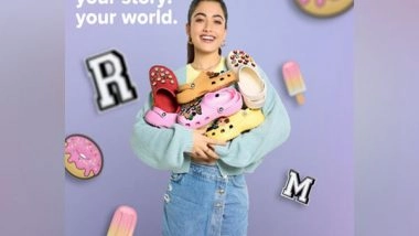 Business News | Sunflowers, K-Pop and Everything in Between: Rashmika Mandanna Shares Her Crocs Story by Embracing Self-expression and Personal Style