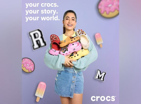Business News | Sunflowers, K-Pop and Everything in Between: Rashmika Mandanna Shares Her Crocs Story by Embracing Self-expression and Personal Style
