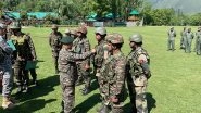India News | COAS Upenda Dwivedi Visits Forward Locations of Baramulla; Commends Troops for Valour During Op Sindoor