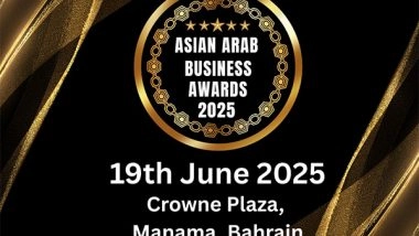 Business News | Global Business Leaders to Gather in Bahrain for Asian Arab Business Awards 2025