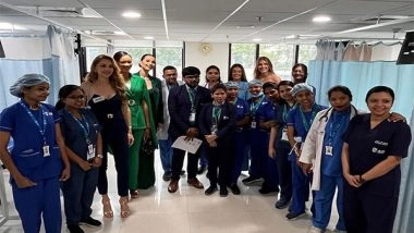 India News | Hyderabad: Blending Glamour & Health Diplomacy in a First, Miss World 2025 Contestants Visit AIG Hospitals