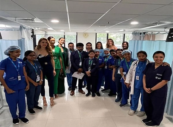 India News | Hyderabad: Blending Glamour & Health Diplomacy in a First, Miss World 2025 Contestants Visit AIG Hospitals