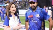 Sports News | Nita Ambani Congratulates Rohit Sharma as Stand Named After Him Unveiled at Wankhede Stadium