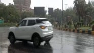 India News | Rain Lashes Parts of Delhi, Damages Shed at Ashok Nagar Rapid Metro Station; Trees Uprooted in Noida