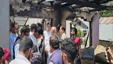 India News | BJP Leaders Visit Uri, Assess Damage from Cross-border Shelling, Promise Relief and Support