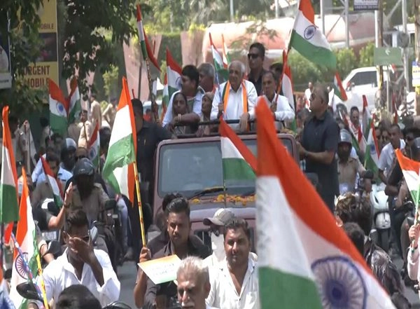 India News | Honouring Operation Sindoor: CM Bhupendra Patel Joins Tiranga Yatra Bike Rally in Ahmedabad