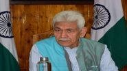 India News | J-K LG Manoj Sinha Increases Ex-gratia Relief Under Security Related Expenditure in Civilian Deaths