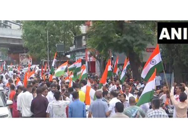 India News | Shinde-led Shiv Sena Holds Tiranga Rally in Mumbai to Honour Indian Armed Forces