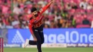Sports News | IPL 2025: Harpreet Brar's 3/22 Storms Punjab Kings to Victory over Rajasthan Royals by 10 Runs