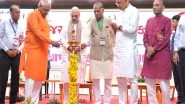 India News | Amit Shah Inaugurates Gujarat Sahakari Maha Sammelan 2025 in Ahmedabad